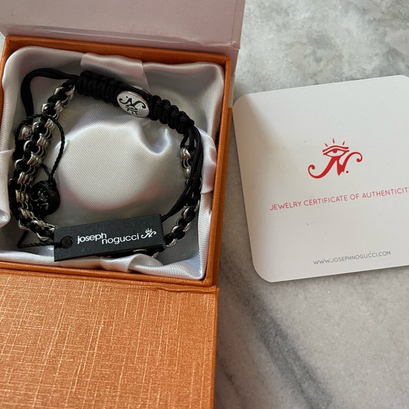 Joseph Nogucci Bracelet Black and Silver NEW Women’s Jewelry - Picture 3 of 7